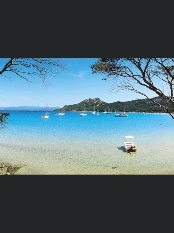 Appartement Pieds Dans L'Eau Vue Mer Bormes Les Mimosas Exterior foto
